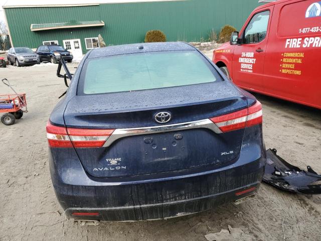 4T1BK1EB7EU110428 - 2014 TOYOTA AVALON BASE BLUE photo 6