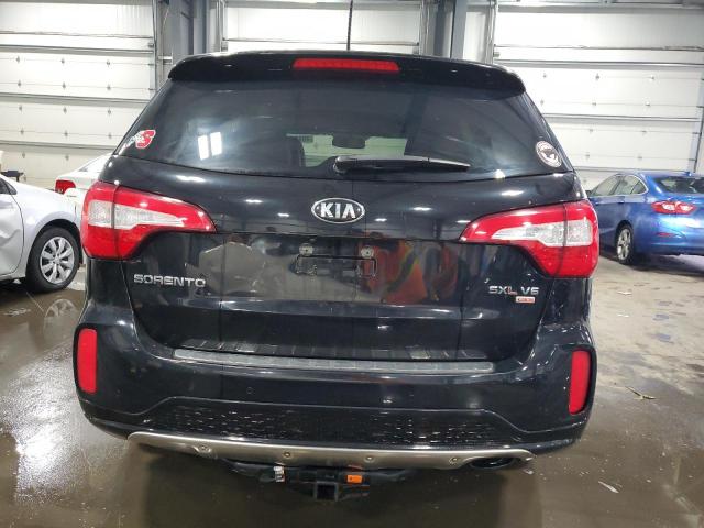 5XYKW4A71EG535334 - 2014 KIA SORENTO SX BLACK photo 6