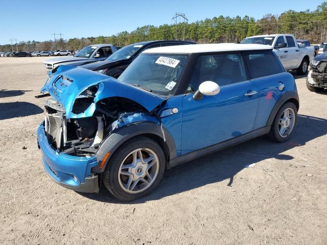 WMWMF73527TT82215 - 2007 MINI COOPER S BLUE photo 1