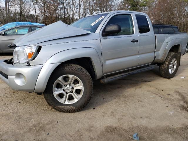 5TETU62N06Z254572 - 2006 TOYOTA TACOMA PRERUNNER ACCESS CAB SILVER photo 1