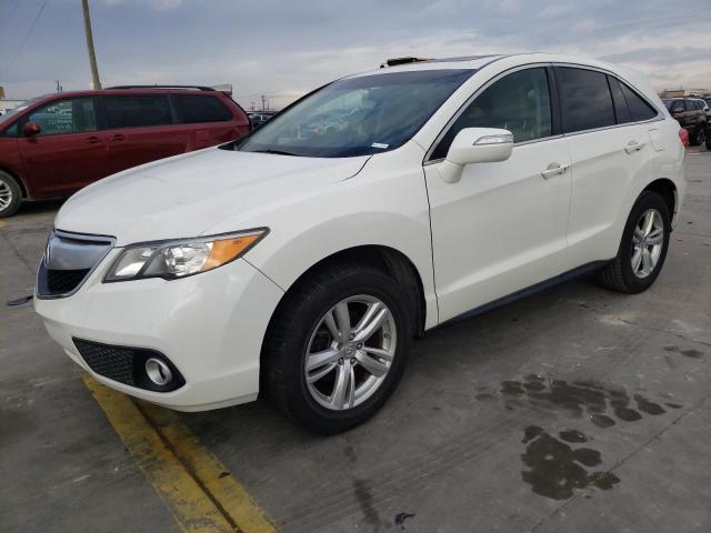 5J8TB3H51FL017696 - 2015 ACURA RDX TECHNOLOGY WHITE photo 1