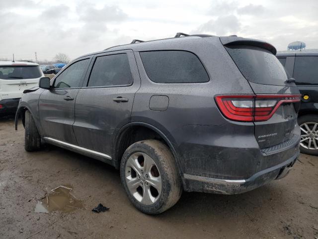 1C4RDJDG7FC880971 - 2015 DODGE DURANGO LIMITED GRAY photo 2