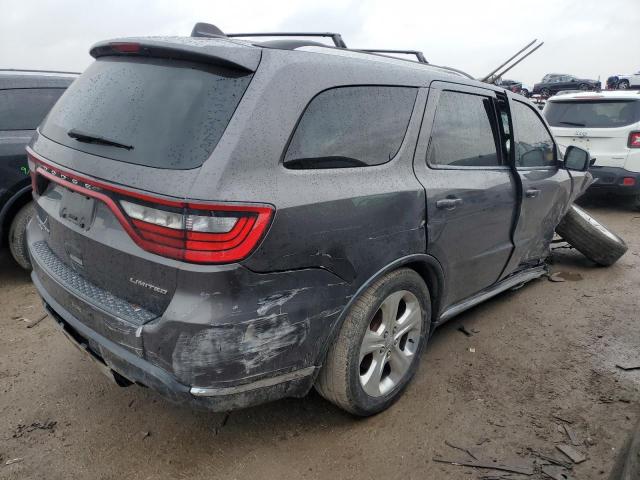 1C4RDJDG7FC880971 - 2015 DODGE DURANGO LIMITED GRAY photo 3