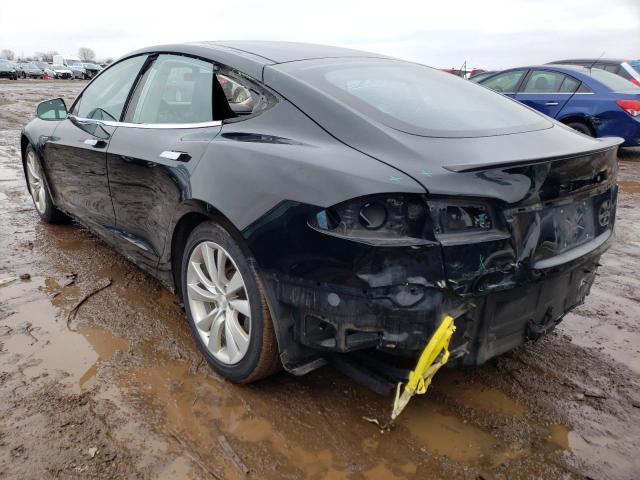 5YJSA1CP7DFP13229 - 2013 TESLA MODEL S Սև լուսանկար 2