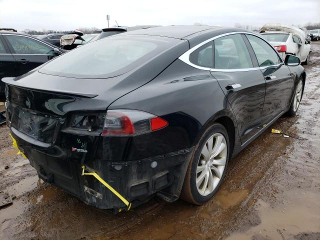 5YJSA1CP7DFP13229 - 2013 TESLA MODEL S Սև լուսանկար 3