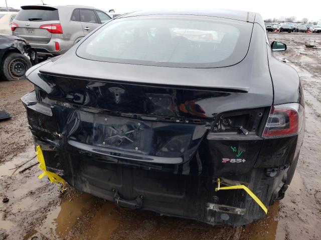 5YJSA1CP7DFP13229 - 2013 TESLA MODEL S Սև լուսանկար 6