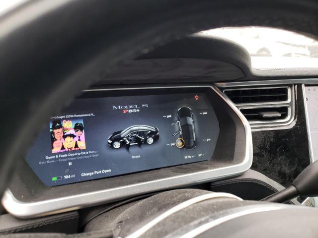 5YJSA1CP7DFP13229 - 2013 TESLA MODEL S Սև լուսանկար 9