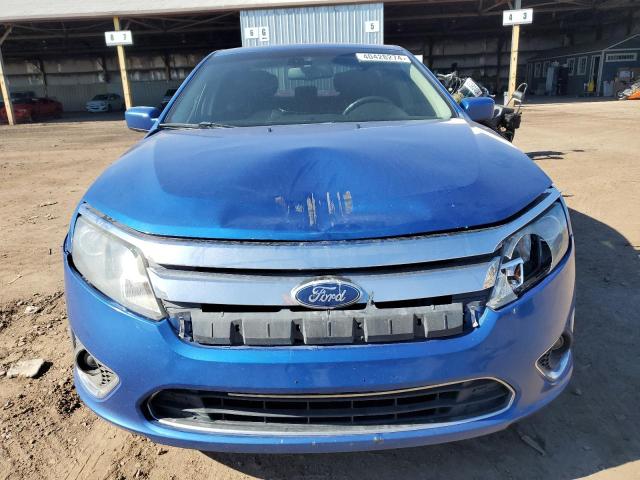 3FAHP0CG3BR212293 - 2011 FORD FUSION SEL BLUE photo 5