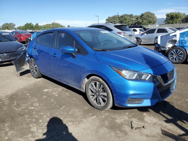 3N1CN8EV8LL895765 - 2020 NISSAN VERSA SV BLUE photo 4