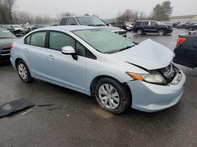 2HGFB2F54CH598260 - 2012 HONDA CIVIC LX BLUE photo 4