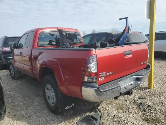 5TFUU4EN6CX030312 - 2012 TOYOTA TACOMA MAROON photo 2