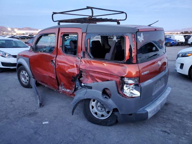 5J6YH28664L019764 - 2004 HONDA ELEMENT EX ORANGE photo 2