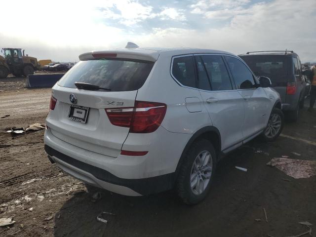 5UXWX9C56F0D44556 - 2015 BMW X3 XDRIVE28I WHITE photo 3