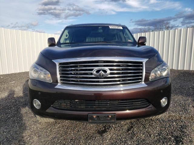 JN8AZ2NE2C9015033 - 2012 INFINITI QX56 BURGUNDY photo 5