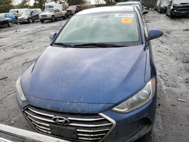 5NPD84LF1JH243385 - 2018 HYUNDAI ELANTRA SEL BLUE photo 5