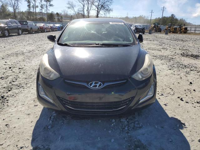 KMHDH4AE7EU090500 - 2014 HYUNDAI ELANTRA SE BLACK photo 5