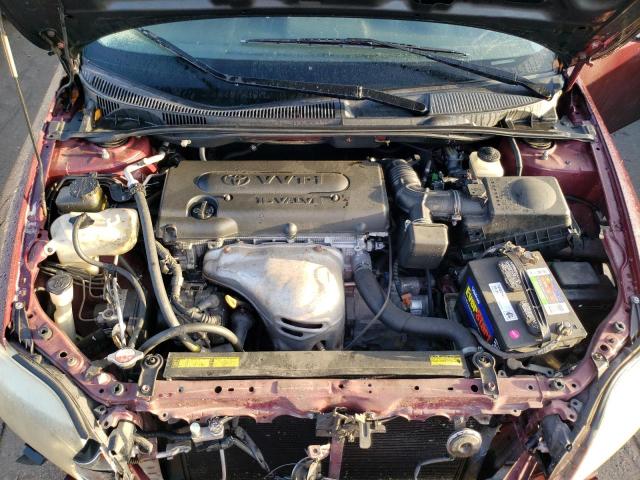 JTKDE177X50031994 - 2005 TOYOTA SCION TC BURGUNDY photo 11