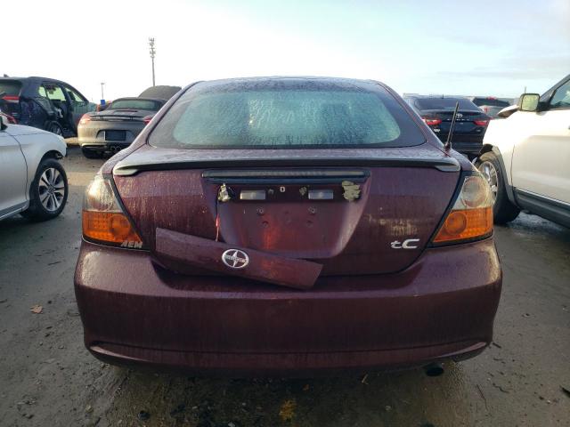 JTKDE177X50031994 - 2005 TOYOTA SCION TC BURGUNDY photo 6