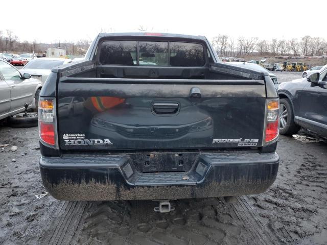 2HJYK16577H502883 - 2007 HONDA RIDGELINE RTL BLACK photo 6