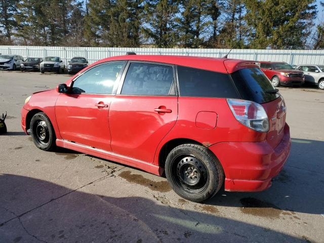 2T1KR32EX8C713014 - 2008 TOYOTA COROLLA MA XR RED photo 2