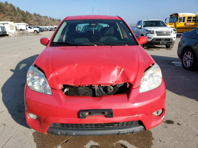 2T1KR32EX8C713014 - 2008 TOYOTA COROLLA MA XR RED photo 5