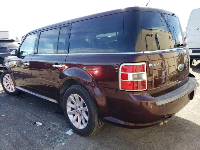 2FMGK5CC1ABD01884 - 2010 FORD FLEX SEL MAROON photo 2