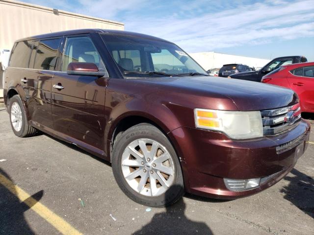 2FMGK5CC1ABD01884 - 2010 FORD FLEX SEL MAROON photo 4