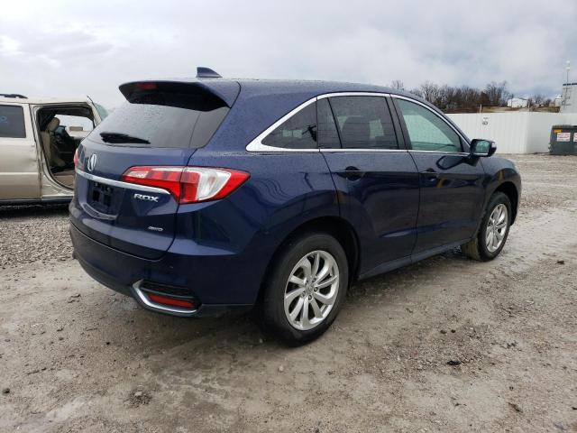 5J8TB4H5XJL017193 - 2018 ACURA RDX TECHNOLOGY BLUE photo 3