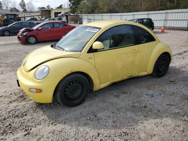3VWCC21C7YM424757 - 2000 VOLKSWAGEN NEW BEETLE Gelb Foto 1