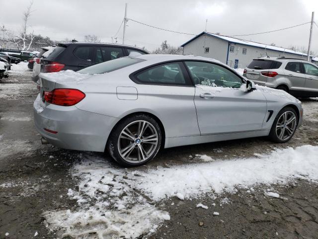 WBA3R5C59FK371806 - 2015 BMW 435 XI SILVER photo 3