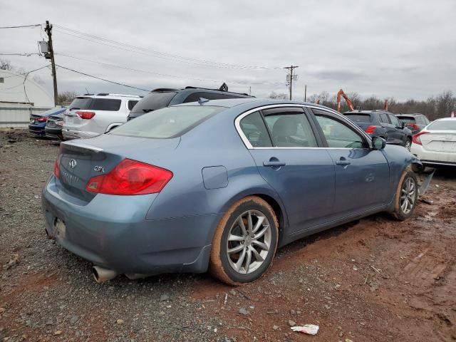 JNKCV61F89M351554 - 2009 INFINITI G37 BLUE photo 3