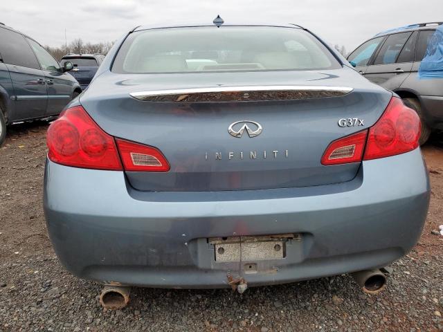 JNKCV61F89M351554 - 2009 INFINITI G37 BLUE photo 6