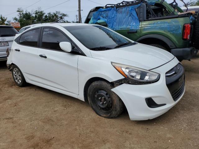 KMHCT4AE3FU852507 - 2015 HYUNDAI ACCENT GLS WHITE photo 4