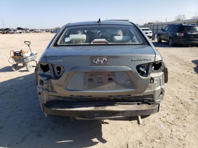 KMHDU46D99U672454 - 2009 HYUNDAI ELANTRA GLS GRAY photo 6