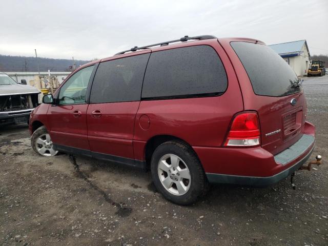 2FMZA57605BA52466 - 2005 FORD FREESTAR SES RED photo 2