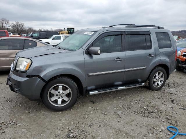 5FNYF3H81AB006017 - 2010 HONDA PILOT TOURING GRAY photo 1