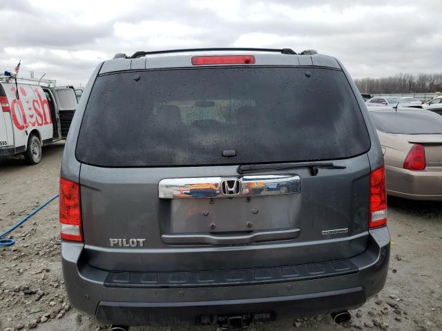 5FNYF3H81AB006017 - 2010 HONDA PILOT TOURING GRAY photo 6