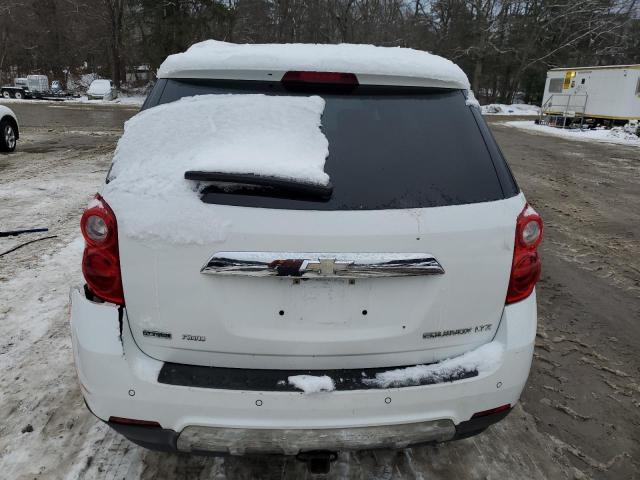 2GNFLGEK8C6100628 - 2012 CHEVROLET EQUINOX LTZ WHITE photo 6