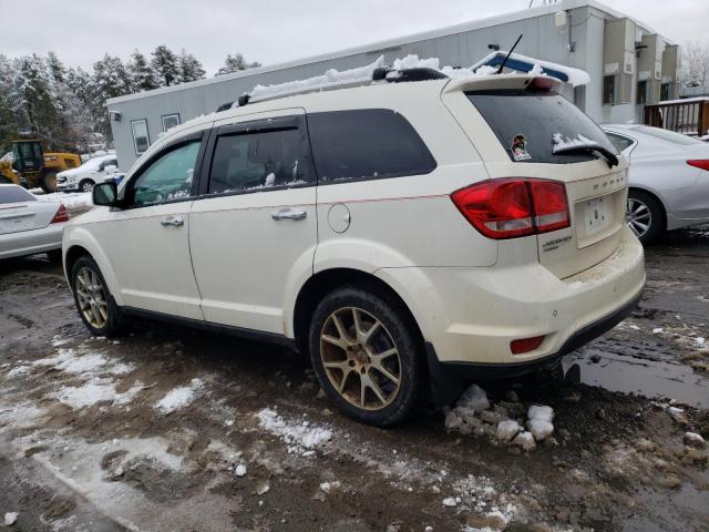 3C4PDDFG8DT627102 - 2013 DODGE JOURNEY R/T WHITE photo 2