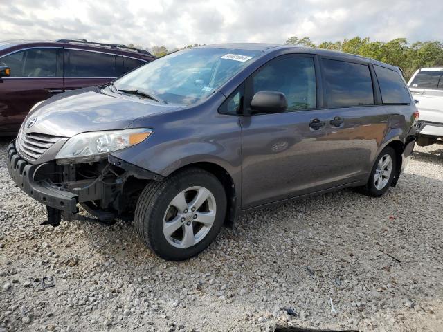 5TDKA3DC5BS004816 - 2011 TOYOTA SIENNA BASE GRAY photo 1