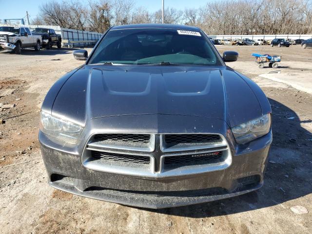 2C3CDXBG1EH358817 - 2014 DODGE CHARGER SE GRAY photo 5