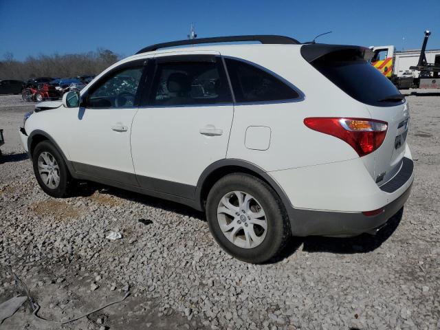 KM8NU4CCXAU115749 - 2010 HYUNDAI VERACRUZ GLS WHITE photo 2