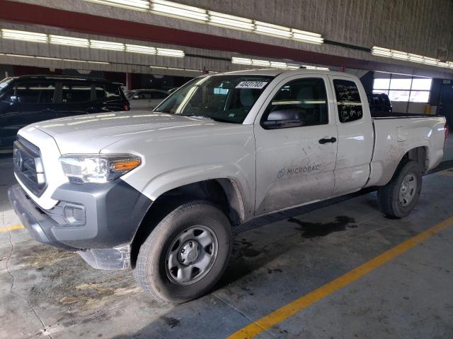 3TYSX5EN8MT004536 - 2021 TOYOTA TACOMA ACCESS CAB თეთრი ფოტო 1