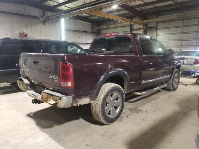 1D7HU18D84J146172 - 2004 DODGE RAM 1500 ST BURGUNDY photo 3