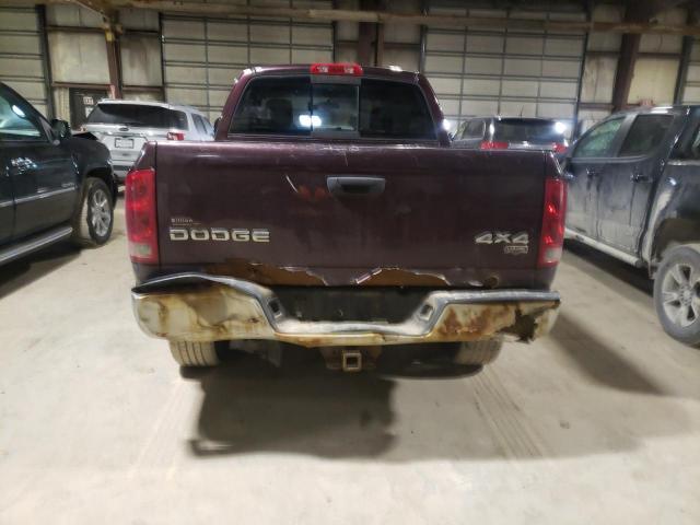 1D7HU18D84J146172 - 2004 DODGE RAM 1500 ST BURGUNDY photo 6