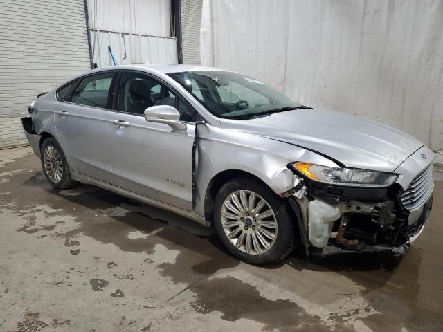 3FA6P0LU1DR158072 - 2013 FORD FUSION SE HYBRID SILVER photo 4