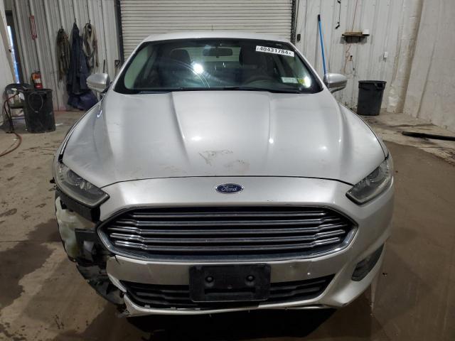 3FA6P0LU1DR158072 - 2013 FORD FUSION SE HYBRID SILVER photo 5