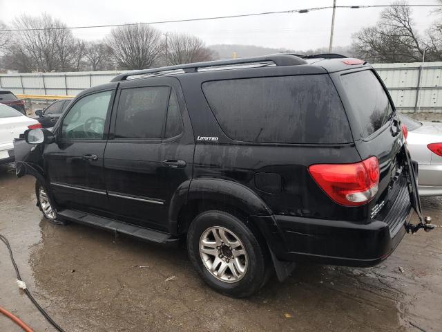 5TDZT38AX6S276379 - 2006 TOYOTA SEQUOIA LIMITED BLACK photo 2