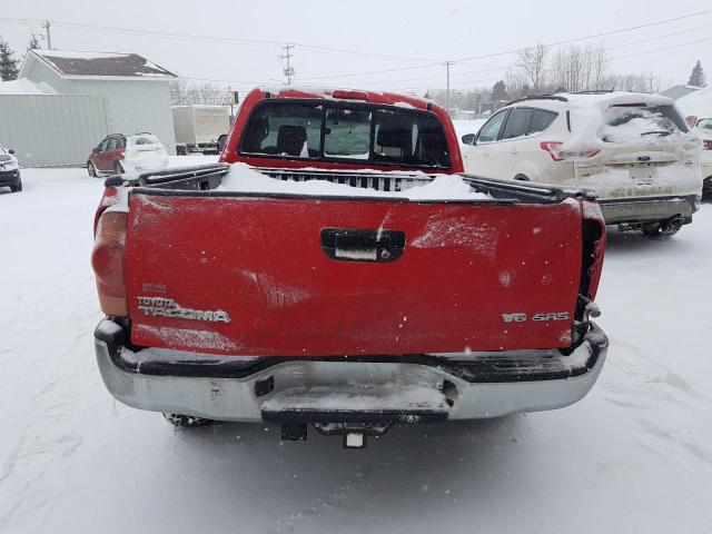 5TEUU42N28Z537387 - 2008 TOYOTA TACOMA ACCESS CAB 红色 照片 6
