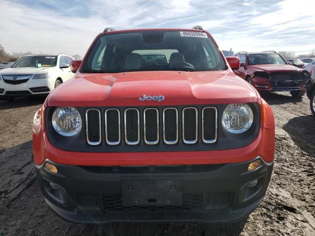 ZACCJABH4JPH36194 - 2018 JEEP RENEGADE LATITUDE RED photo 5